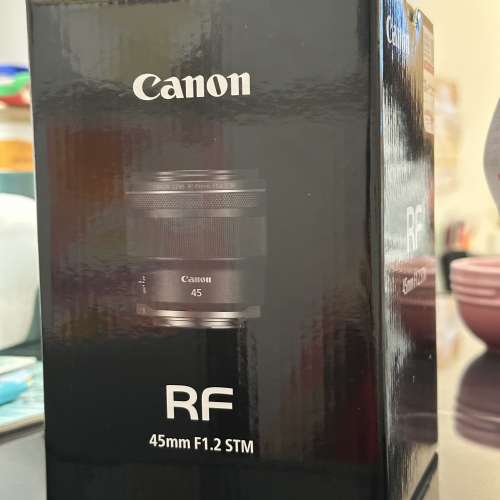 Canon RF45mm F1.2 STM