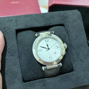 Cartier 卡地亞 Pasha de Cartier 41毫米精鋼腕錶 (型號：WSPA0010)