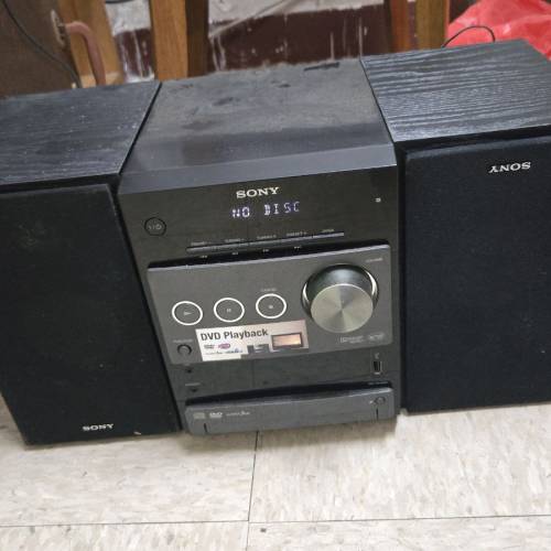 Sony DVD 型號  hcd dx400A 迷你音響