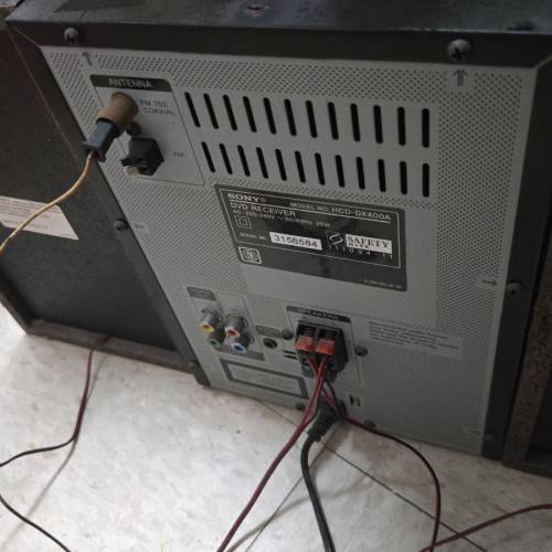 Sony DVD 型號  hcd dx400A 迷你音響