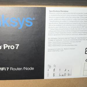 Linksys Velop Pro 7（2.5gbe wlan)