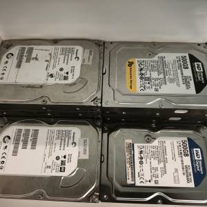 大量Seagate Western Digital Maxtor Hitachi HDD SSHD 3.5" 硬碟硬盤