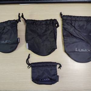 Panasonic Lumix鏡頭袋三款及細型閃燈袋