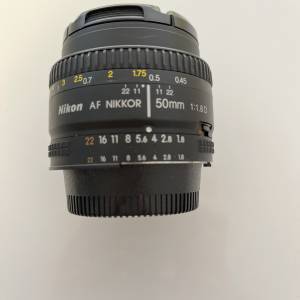 Nikon AF Nikkor 50mm f/1.8D 鏡頭