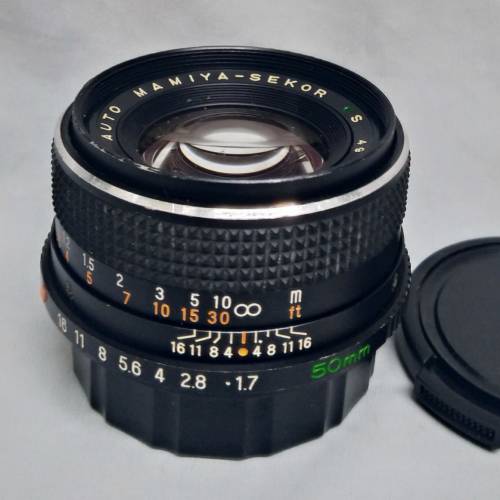 MAMIYA/SEKOR  CS  AUTO  50mm F1,7   插刀-mount