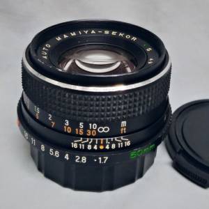 MAMIYA/SEKOR  CS  AUTO  50mm F1,7   插刀-mount