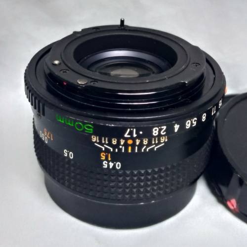 MAMIYA/SEKOR  CS  AUTO  50mm F1,7   插刀-mount