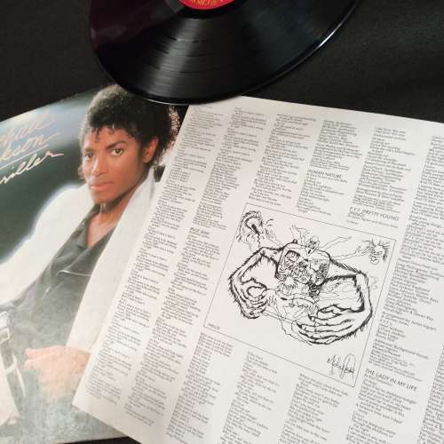 1982年首版黑膠 米高積遜 Michael Jackson Thriller