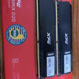 XPG DDR4 3200MHz CL 16 8GBx2 RAM