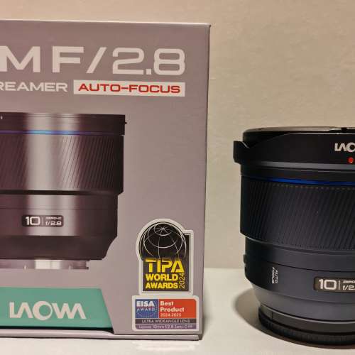 99% 新 Laowa 10mm F2.8 Zero-D 自動對焦
