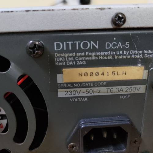 英國Ditton DCA-5 5 Channel Power Amplifier 五聲道後級