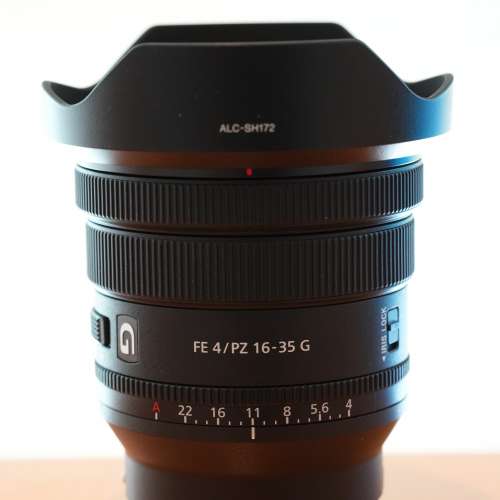Sony FE PZ 16-35MM F4G 鏡頭出讓