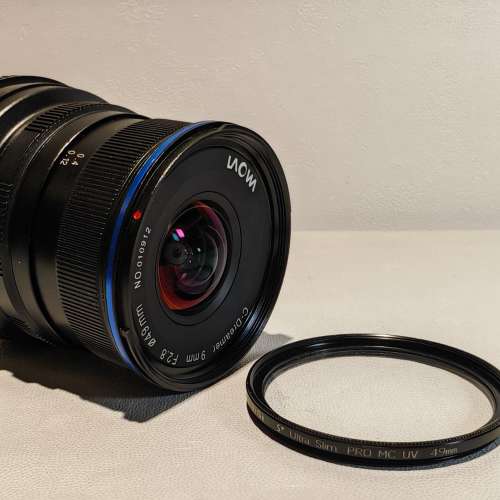 九成新 Laowa 9mm F2.8 Zero-D Sony APSC lens