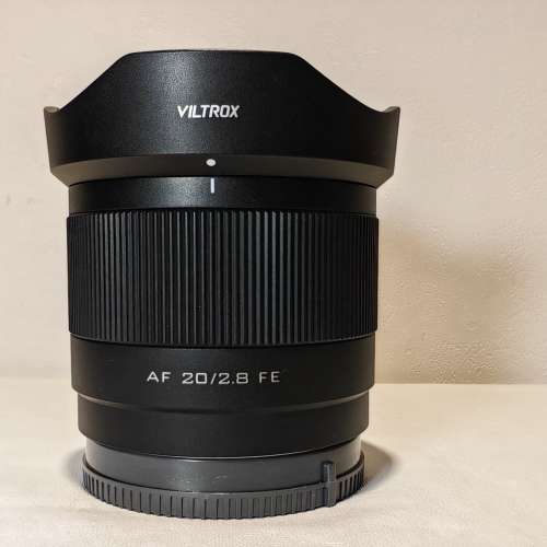 99.99% 新未用過。Viltrox AF20mm F2.8 Sony Full Frame lens