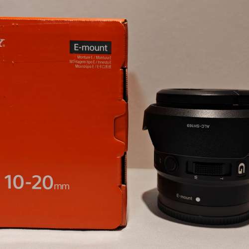 99% Sony PZ 10-20mm F4 G lens fpr APSC