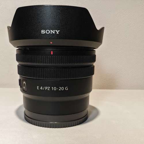 99% Sony PZ 10-20mm F4 G lens fpr APSC