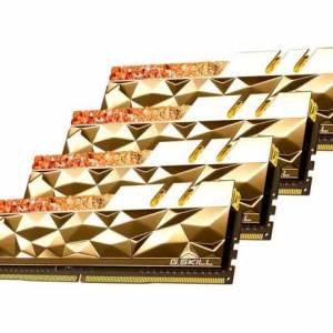有盒單終身保 G Skill Trident Z Royal Elite Gold DDR4 3600 MHz 32GB (8GB x 4)