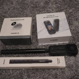 Insta360 X5 連 Replacement Lens Kit