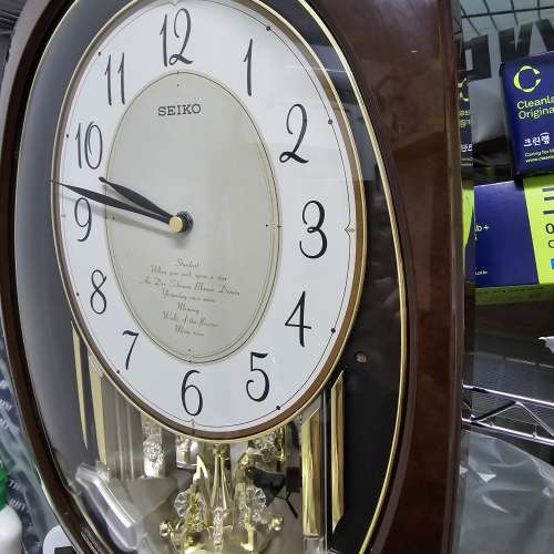 * 小巧 * Seiko * 精工 * 音樂 * 報時 鐘 *