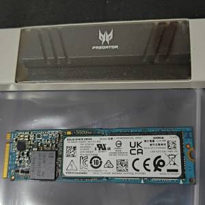 KIOXIA SSD 512GB XG6 M.2 2280 NVMe PCIe Gen3 x4