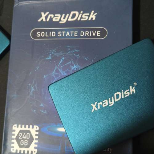 XrayDisk NVME SSD 240GB 全新 ((已安裝window11Pro系統))