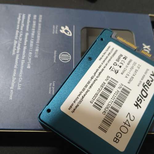 XrayDisk NVME SSD 240GB 全新 ((已安裝window11Pro系統))