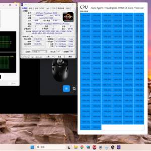 AMD Ryzen Threadripper 3990x   連主板