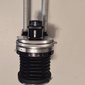 Zeiss luminar 63mm (macro) with contarex bellow