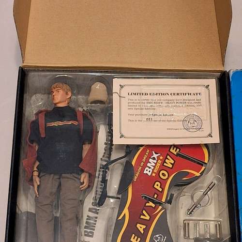 中古 DID 首盒絕版 1/6 figure 連 1/6 BMX單車限量版
