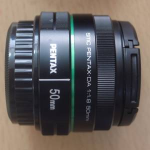 Pentax DA SMC 50mm f1.8 --- PK mount