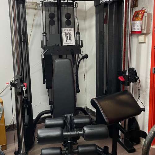 Inspire Fitness FT2 Functional Trainer 史密夫多功能健身機 & MATRIX TF50 Tread...