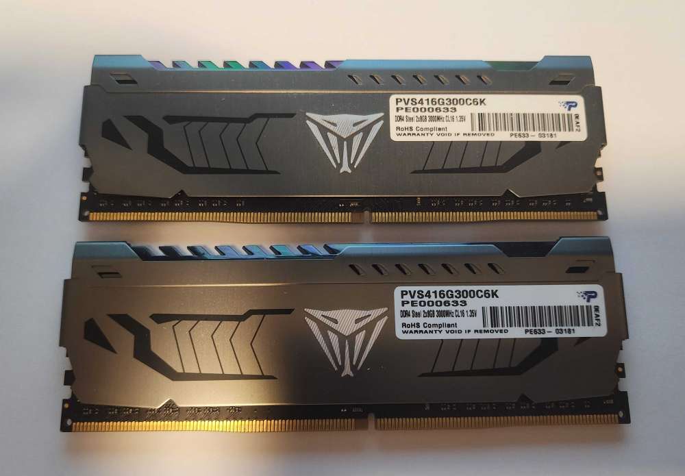 Viper Steel Series DDR4 16GB (2 x 8GB) 3000MHz Kit - 二手或全新RAM