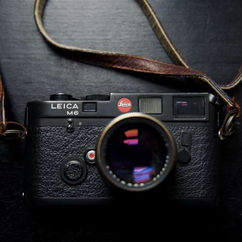 leica m6 black paint pre-asph 1.4/50mm summilux-m patrick zachmann signature
