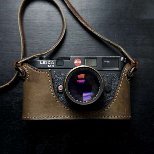 leica m6 black paint pre-asph 1.4/50mm summilux-m patrick zachmann signature