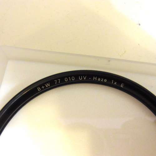 B+W 77 010 UV-Haze 1x E 鏡頭濾鏡