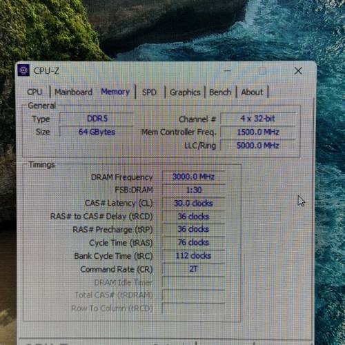 KLEVV DDR5 64GB 6000 CL30 黑色