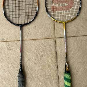 YY Yonex Muscle Power 33 SP 羽毛球拍 + SUPER-K 羽毛球拍 2塊羽毛球拍 清屋出售 ...