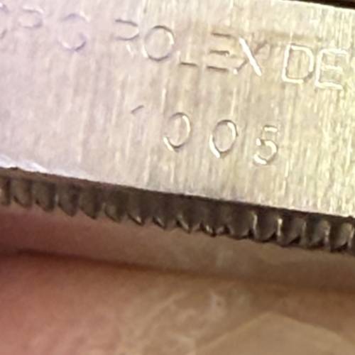 Rolex 1005 金鋼 $16888