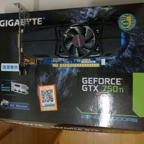 GIGABYTE GTX 750 Ti Low Profile OC