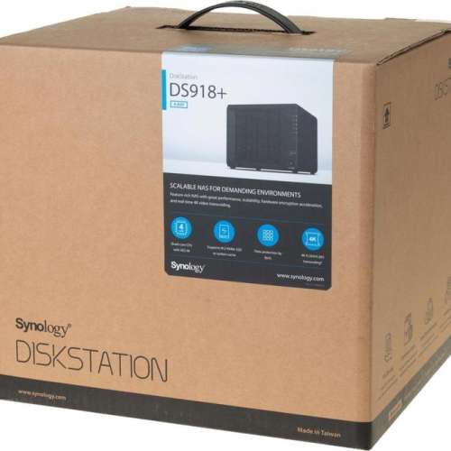 全新庫存 Synology DiskStation DS918+