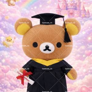 睇下文&middot;文盲勿擾&middot;不轉wtsapp/電話‼️獨家訂做 日本版 鬆弛熊畢業公仔 Rilakkuma...