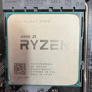 AMD RYZEN 7 2700X + ASUS TUF X470-PLUS GAMING
