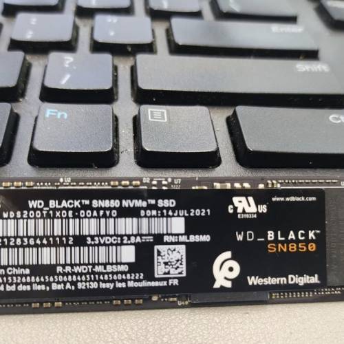WD SN850 2TB PCI4.0 SSD