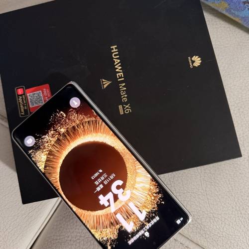 HUAWEI Mate X6 摺疊手機(港版紅色512G)