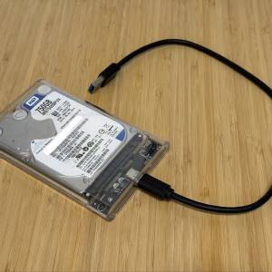 [送外置USB盒 即插即用] WD 750GB 2.5&rdquo; SATA 硬碟 Harddisk 手提電腦適用 for Lap...