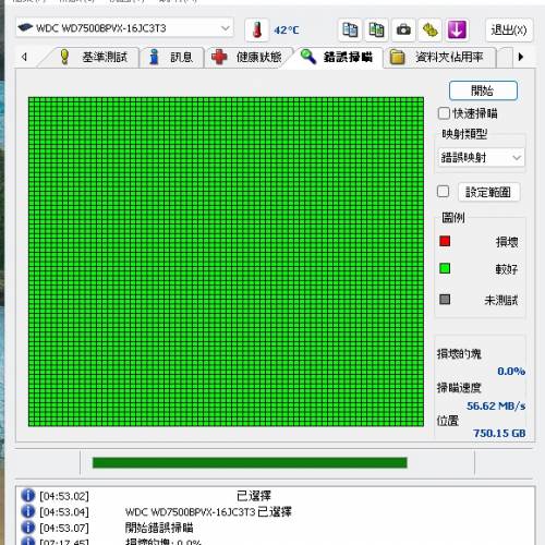 [送外置USB盒 即插即用] WD 750GB 2.5&rdquo; SATA 硬碟 Harddisk 手提電腦適用 for Lap...