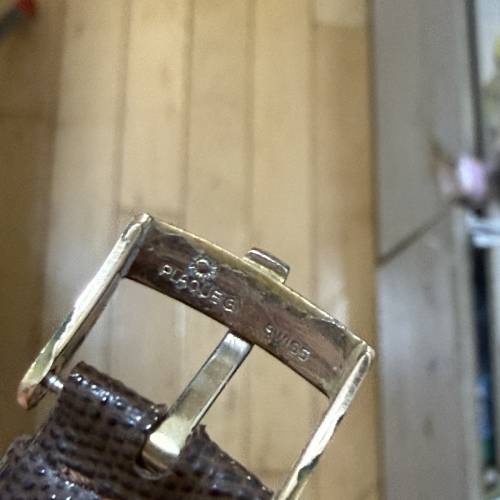 TUDOR 75205 金套 全自動 K金狗牙圈 布紋面 34mm錶面 膠鏡 原裝包金扣 平到笑😂 $6900
