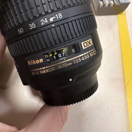 Nikon af-a 18-70mm f3.5-4.5G ed dx