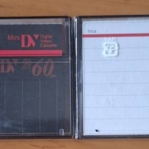 Sony Mini DV 60 數碼攝錄影帶，未開封