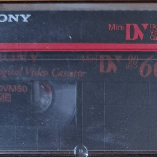 Sony Mini DV 60 數碼攝錄影帶，未開封